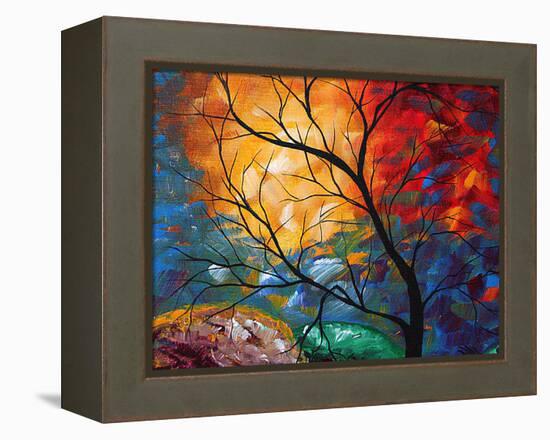 Jeweled Dreams-Megan Aroon Duncanson-Framed Stretched Canvas