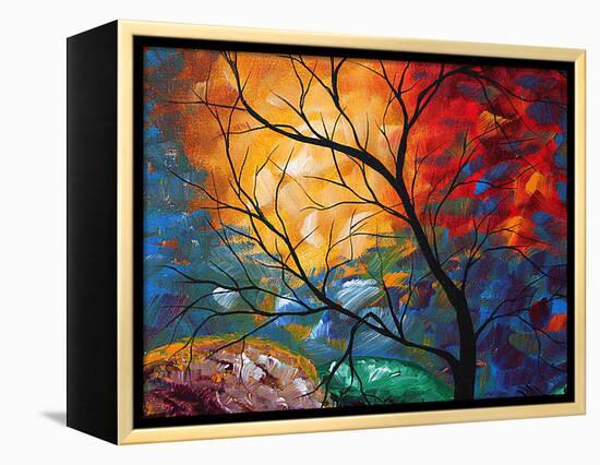 Jeweled Dreams-Megan Aroon Duncanson-Framed Stretched Canvas