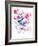 Jeweled Flowers II-Jennifer Goldberger-Framed Art Print