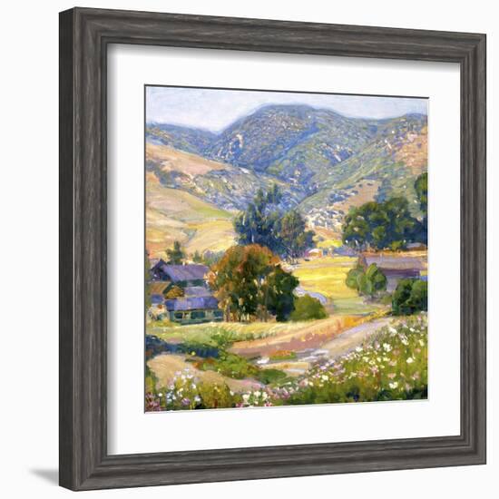 Jeweled Hills-Joseph Kleitsch-Framed Art Print