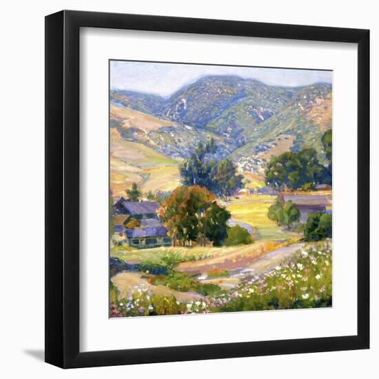 Jeweled Hills-Joseph Kleitsch-Framed Art Print