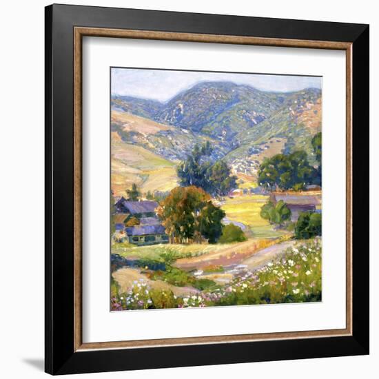 Jeweled Hills-Joseph Kleitsch-Framed Art Print