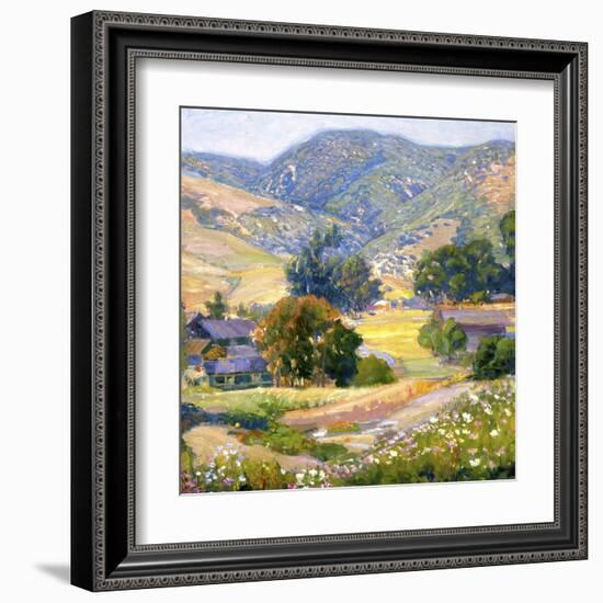 Jeweled Hills-Joseph Kleitsch-Framed Art Print