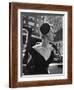 Jeweled Stay Put Cocktail Hat at Reckless Angle-Nina Leen-Framed Photographic Print