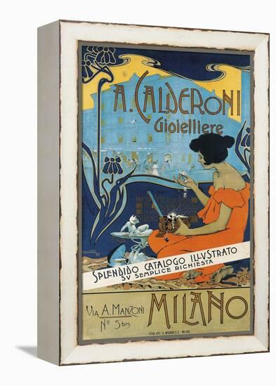 Jeweller A. Calderoni (A. Calderoni Gioiellier), Milano, 1898-Adolfo Hohenstein-Framed Premier Image Canvas