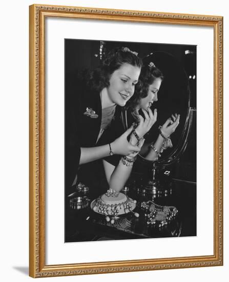 Jewelry Fanatic-null-Framed Photo