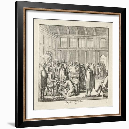 Jewish Circumcision-Jan Luyken-Framed Giclee Print