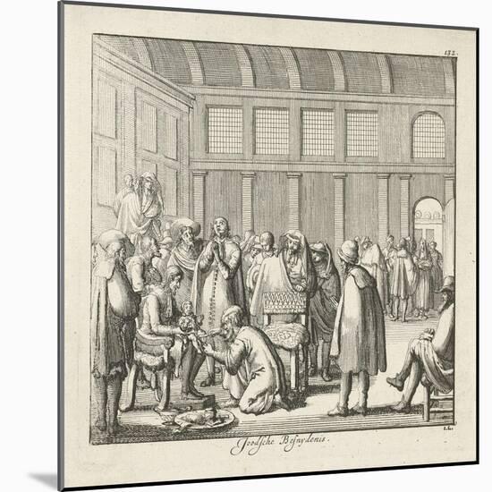 Jewish Circumcision-Jan Luyken-Mounted Giclee Print