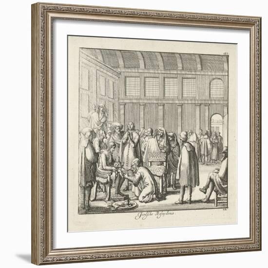 Jewish Circumcision-Jan Luyken-Framed Giclee Print