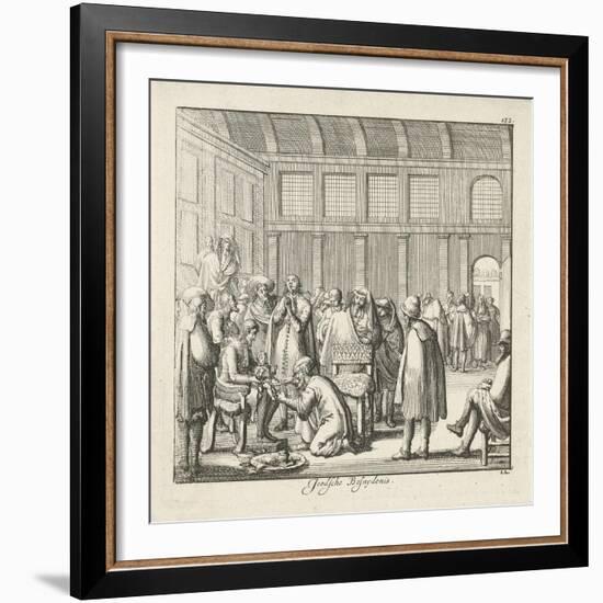 Jewish Circumcision-Jan Luyken-Framed Giclee Print