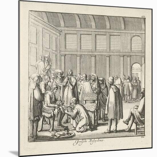 Jewish Circumcision-Jan Luyken-Mounted Giclee Print