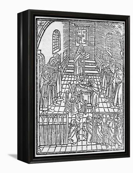 Jewish Confession, 1508-null-Framed Premier Image Canvas