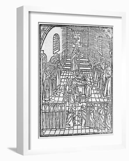 Jewish Confession, 1508-null-Framed Giclee Print