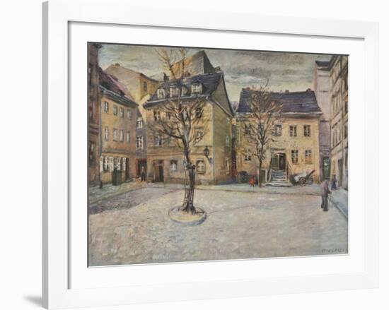 Jewish Courtyard - Berlin-Otto Nagel-Framed Collectable Print