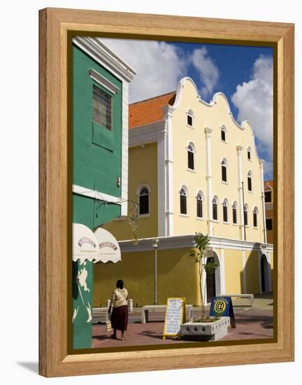 Jewish Museum, Punda District, Willemstad, Curacao, Netherlands Antilles, West Indies, Caribbean-Richard Cummins-Framed Premier Image Canvas