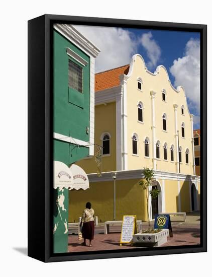 Jewish Museum, Punda District, Willemstad, Curacao, Netherlands Antilles, West Indies, Caribbean-Richard Cummins-Framed Premier Image Canvas