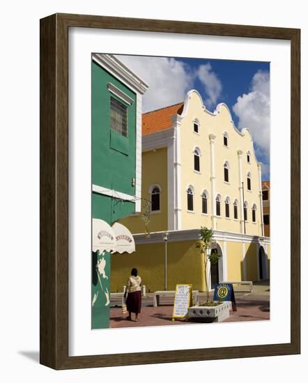 Jewish Museum, Punda District, Willemstad, Curacao, Netherlands Antilles, West Indies, Caribbean-Richard Cummins-Framed Photographic Print