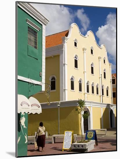 Jewish Museum, Punda District, Willemstad, Curacao, Netherlands Antilles, West Indies, Caribbean-Richard Cummins-Mounted Photographic Print