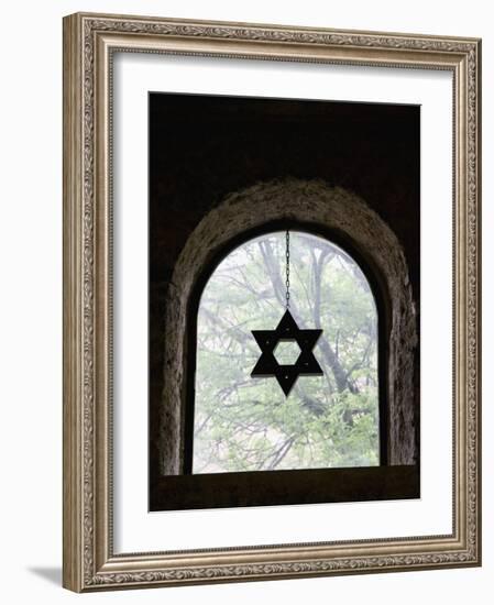 Jewish New Temple Synagogue and Museum, Sarajevo, Bosnia & Hercegovina-Walter Bibikow-Framed Photographic Print