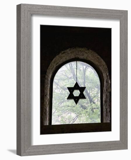 Jewish New Temple Synagogue and Museum, Sarajevo, Bosnia & Hercegovina-Walter Bibikow-Framed Photographic Print