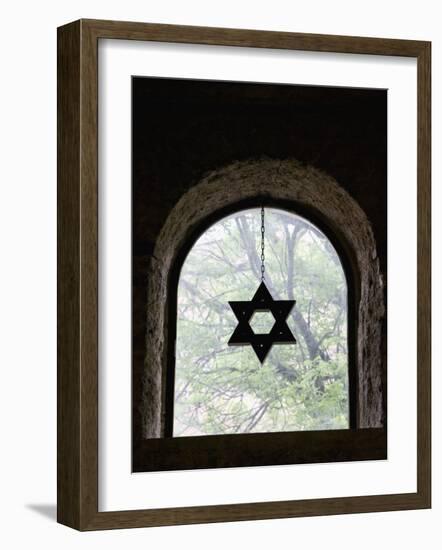 Jewish New Temple Synagogue and Museum, Sarajevo, Bosnia & Hercegovina-Walter Bibikow-Framed Photographic Print