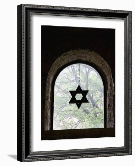 Jewish New Temple Synagogue and Museum, Sarajevo, Bosnia & Hercegovina-Walter Bibikow-Framed Photographic Print