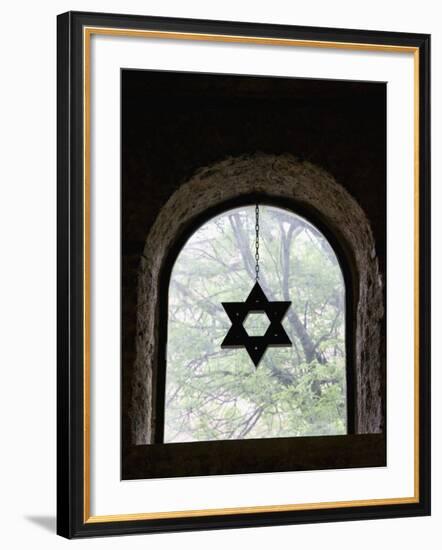 Jewish New Temple Synagogue and Museum, Sarajevo, Bosnia & Hercegovina-Walter Bibikow-Framed Photographic Print
