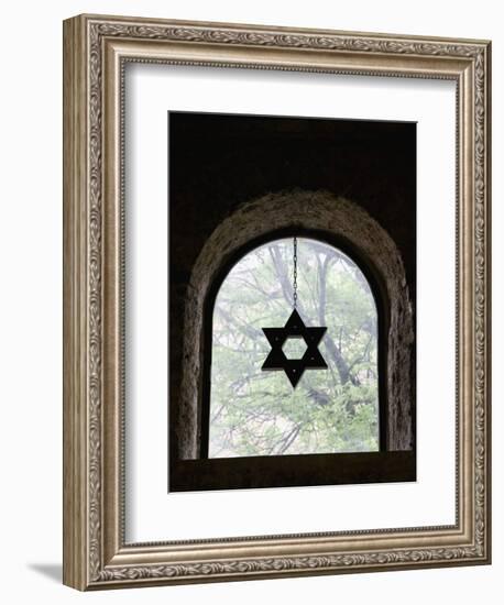 Jewish New Temple Synagogue and Museum, Sarajevo, Bosnia & Hercegovina-Walter Bibikow-Framed Premium Photographic Print