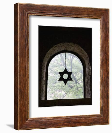 Jewish New Temple Synagogue and Museum, Sarajevo, Bosnia & Hercegovina-Walter Bibikow-Framed Premium Photographic Print