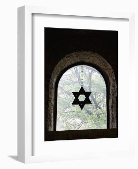 Jewish New Temple Synagogue and Museum, Sarajevo, Bosnia & Hercegovina-Walter Bibikow-Framed Premium Photographic Print