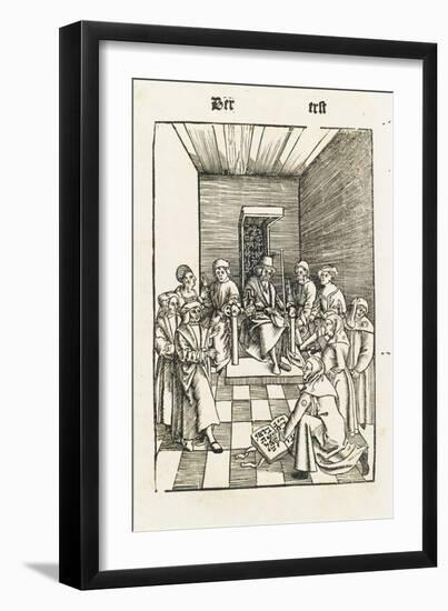 Jewish Oath (From the Laienspiegel, Augsbur)-Ulrich Tengler-Framed Giclee Print