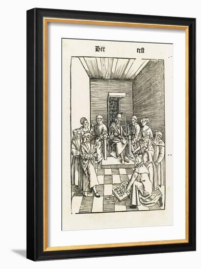 Jewish Oath (From the Laienspiegel, Augsbur)-Ulrich Tengler-Framed Giclee Print