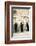 Jewish Orthodox Men Pray at Western Wall, Jerusalem, Israel-David Noyes-Framed Photographic Print