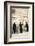 Jewish Orthodox Men Pray at Western Wall, Jerusalem, Israel-David Noyes-Framed Photographic Print