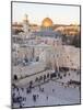 Jewish Quarter of Western Wall Plaza, UNESCO World Heritage Site, Jerusalem, Israel-Gavin Hellier-Mounted Photographic Print