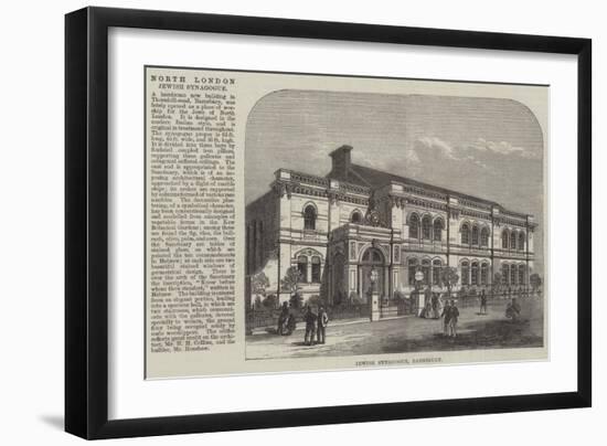 Jewish Synagogue, Barnsbury-null-Framed Giclee Print