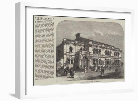 Jewish Synagogue, Barnsbury-null-Framed Giclee Print