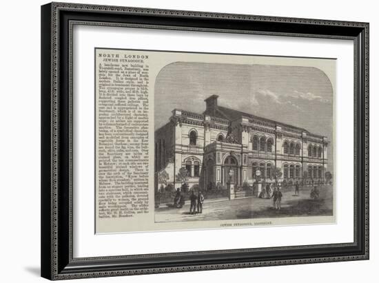 Jewish Synagogue, Barnsbury-null-Framed Giclee Print