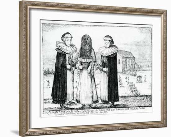 Jewish Wedding-null-Framed Giclee Print