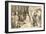 Jews in the Synagogue-Rembrandt van Rijn-Framed Giclee Print