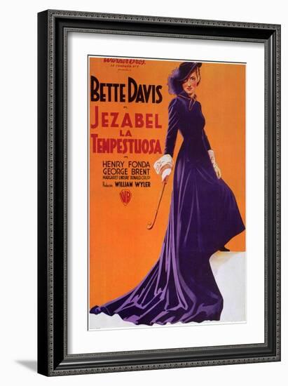 Jezebel, 1938-null-Framed Art Print