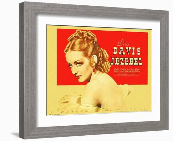 Jezebel, 1938-null-Framed Art Print