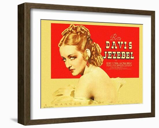 Jezebel, 1938-null-Framed Art Print