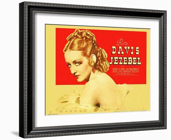 Jezebel, 1938-null-Framed Art Print