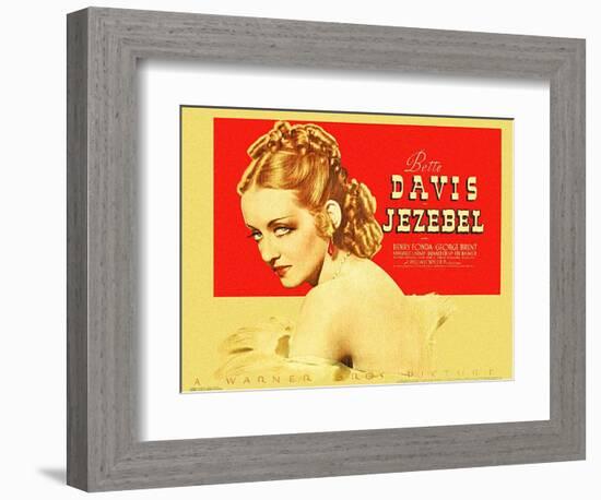 Jezebel, 1938-null-Framed Premium Giclee Print