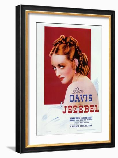 Jezebel, 1938-null-Framed Art Print