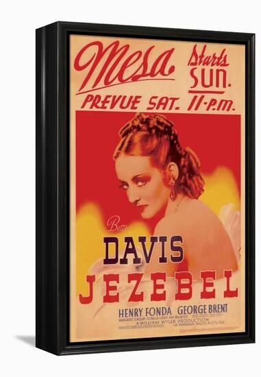 Jezebel, 1938-null-Framed Stretched Canvas