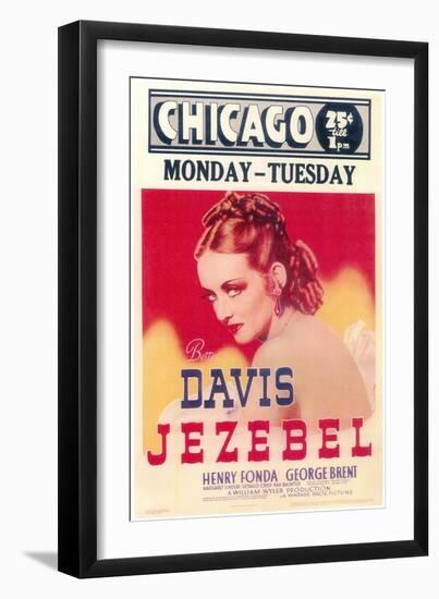 Jezebel, 1938-null-Framed Art Print