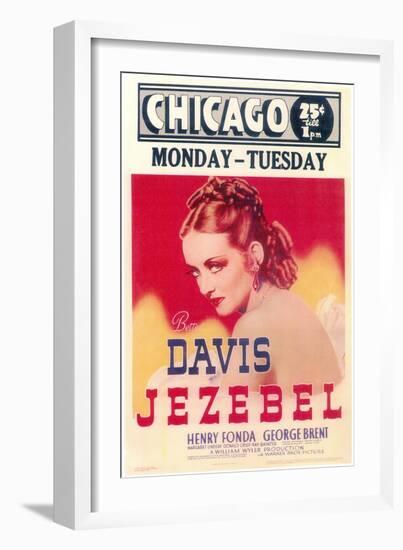 Jezebel, 1938-null-Framed Art Print