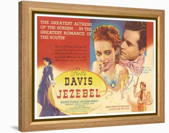 Jezebel, 1938-null-Framed Stretched Canvas